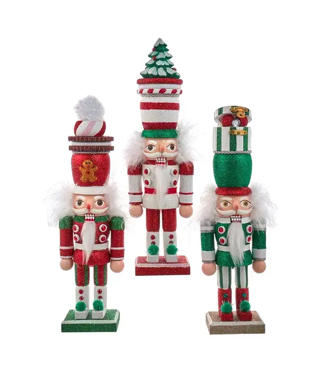 12" Hollywood Nutcrackers™ Whimsical Hat Nutcrackers