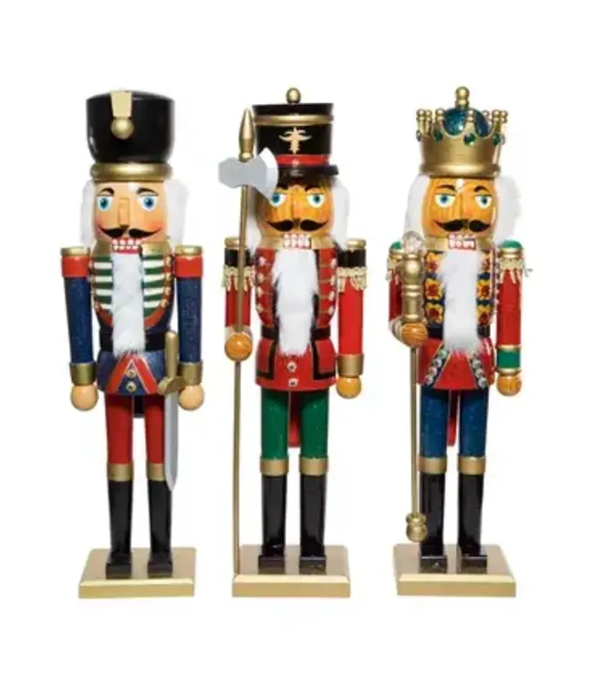 20" King and Soldier Nutcrackers