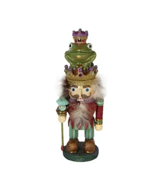 15" Frog Prince Nutcracker