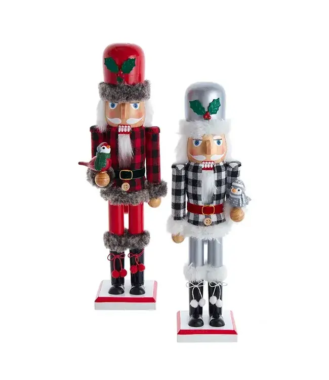 15" Gingham Nutcracker