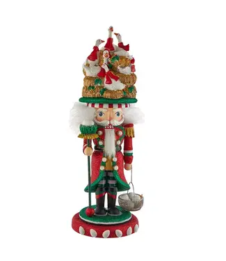 Kurt S. Adler 18" Hollywood Nutcrackers™ Six Geese A Laying Christmas Nutcracker (6th in Series)