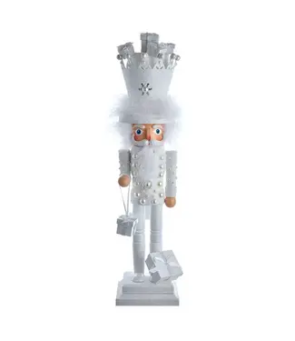 Kurt S. Adler 18" Hollywood Nutcrackers™ White King With Gifts Nutcracker