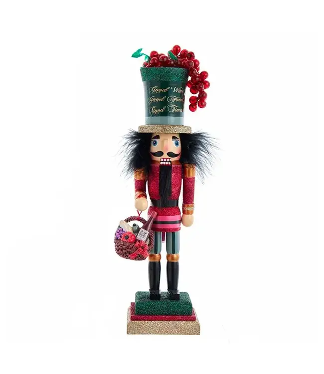 14" Hollywood Nutcrackers™ Wine Nutcracker