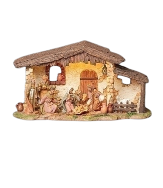 LED Musical Nativity Stable