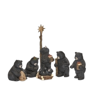 Bear Pageant Nativity Set of 6