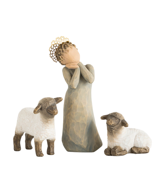 Willow Tree Little Shepherdess Set of 3