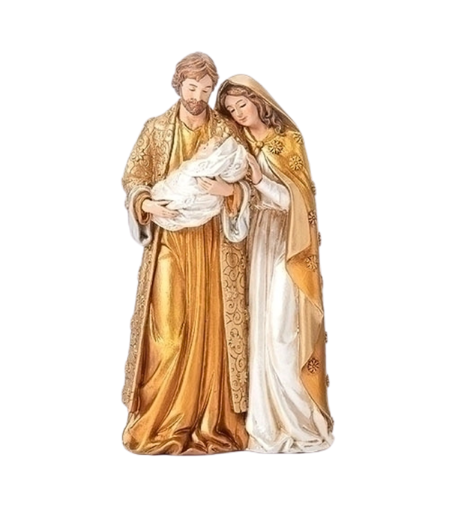 Holy Family Figurine 7.5"H