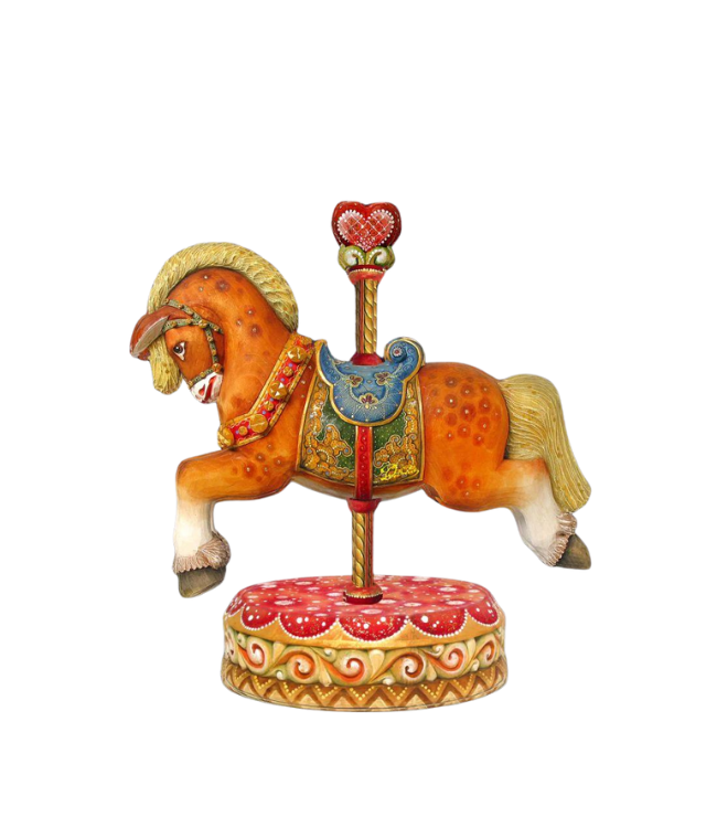 Debrekht Carousel Horse Ornament