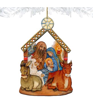 Debrekht Debrekht Nativity Ornament