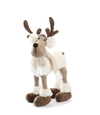 Standing Reindeer with Earmuffs Small