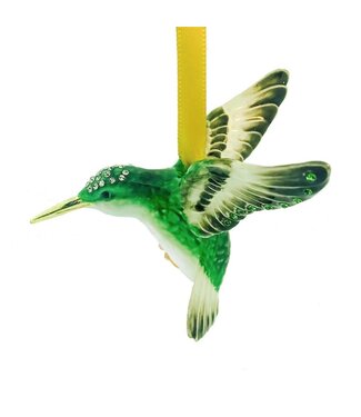 Bejeweled Hummingbird Ornament