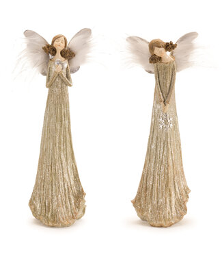Feather Wing Angel Figurines
