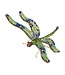 Enamel Articulated Dragonfly Orn 2A