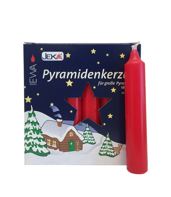 German Candle for Pyramids - Red