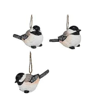 Chickadee Birds Ornaments