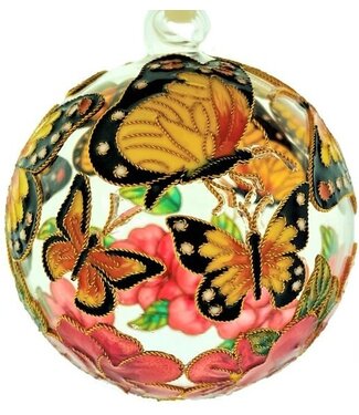 Butterfly Glass Ball