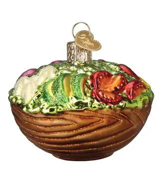 Old World Christmas Bowl of Salad