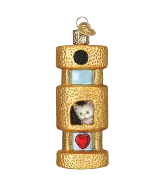 Old World Christmas Cat Tower