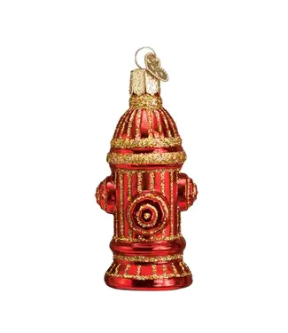 Old World Christmas Fire Hydrant