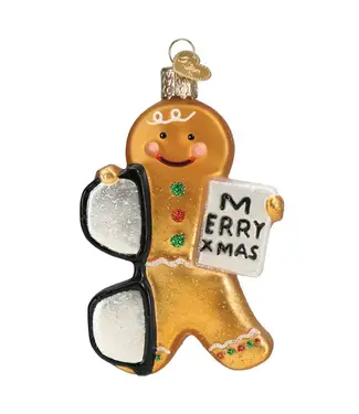 Old World Christmas Gingerbread Optometrist