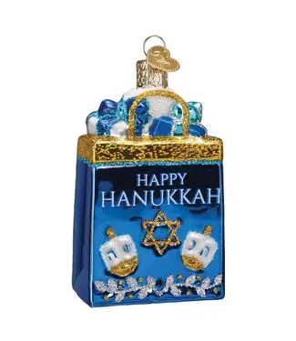 Old World Christmas Happy Hanukkah