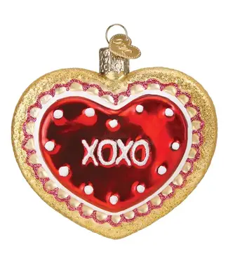 Old World Christmas Heart Cookie