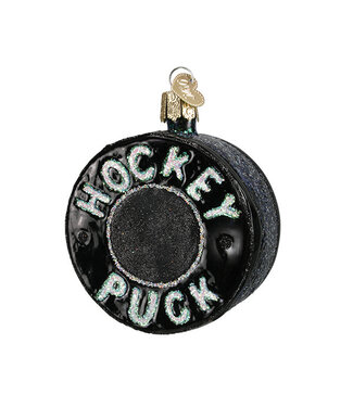 Old World Christmas Hockey Puck