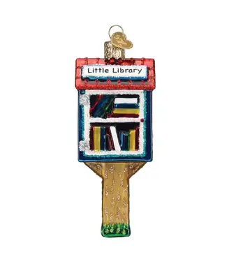 Old World Christmas Little Library