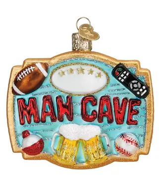 Old World Christmas Man Cave