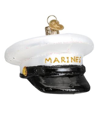 Old World Christmas Marine's Cap