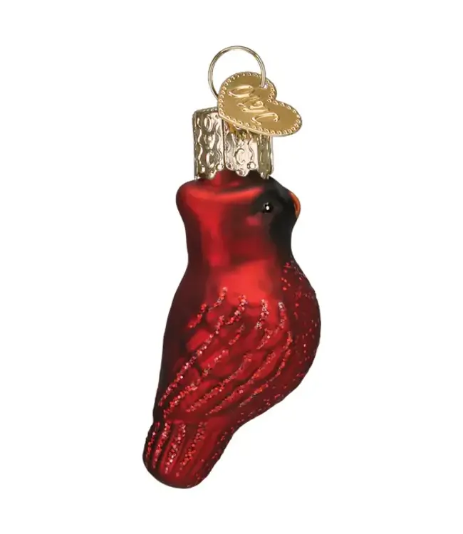 Mini Red Cardinal Ornament