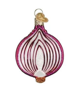 Old World Christmas Red Onion