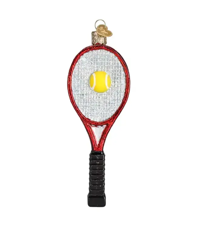 Red Tennis Racquet