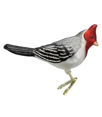 Old World Christmas Red-Crested Cardinal