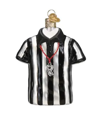 Old World Christmas Referee Shirt