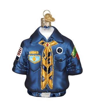 Old World Christmas Scout Uniform