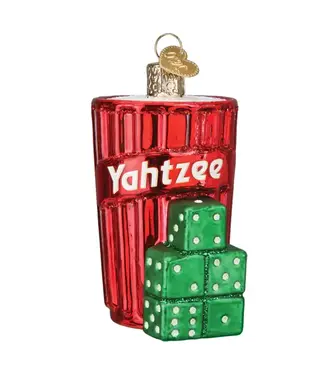 Old World Christmas Yahtzee Ornament