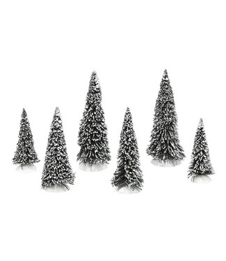 Department 56 Snow Covered Pines Set of 6 by Department 56