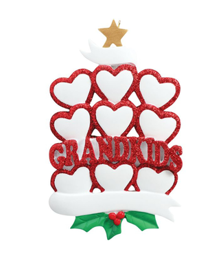 9 Grandkids Heart
