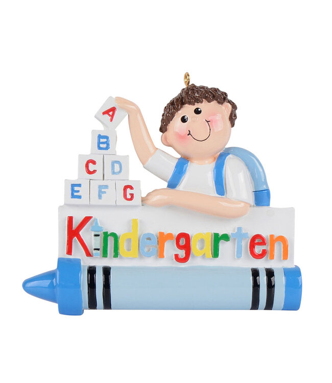 Kindergarten  Boy Ornament