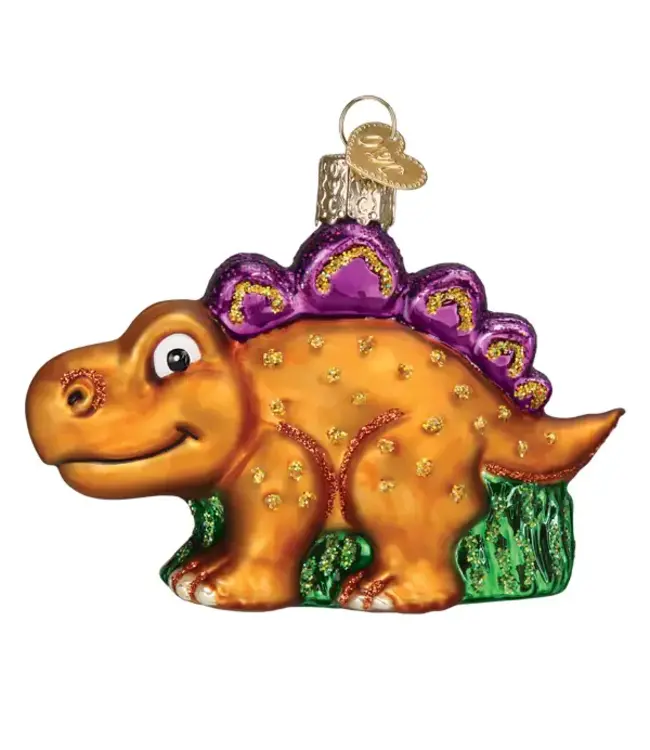 A-Roarable Stegosaurus Ornament