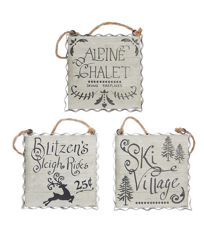 Alpine Holiday Ornaments