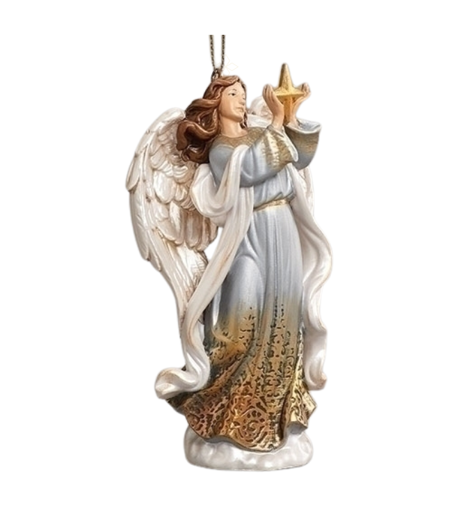 Angel Gold Ombre Ornament