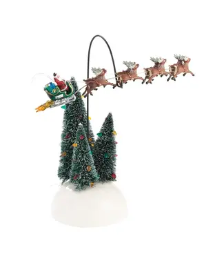 Department 56 Animated Flaming Sleigh