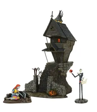 Department 56 Jack's House with Jack and Sally
