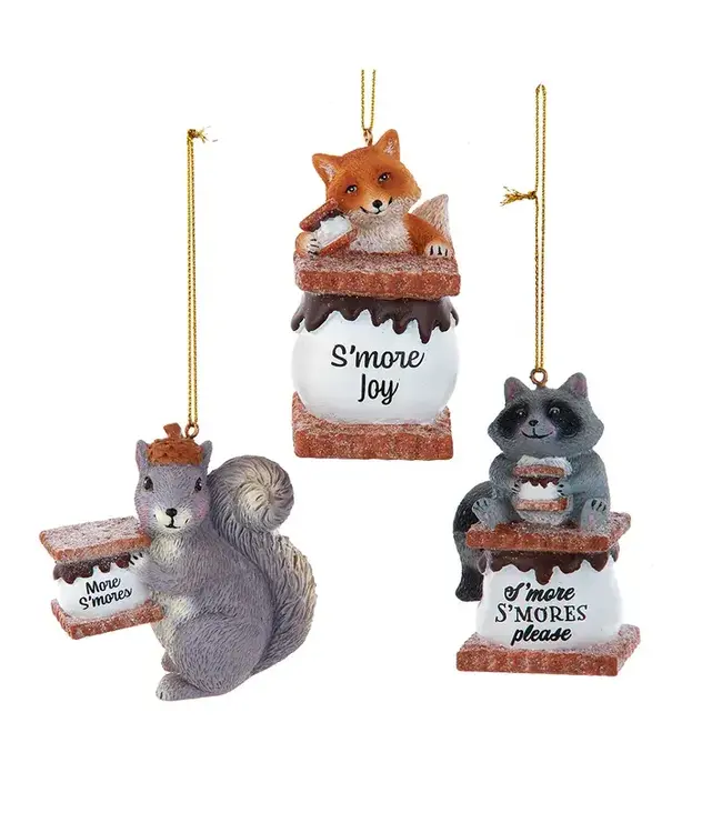 Animal S'mores Ornaments