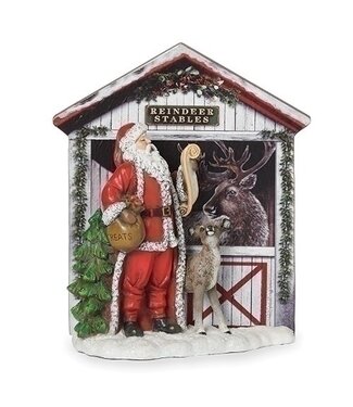 Santa At The Stables 11" Height