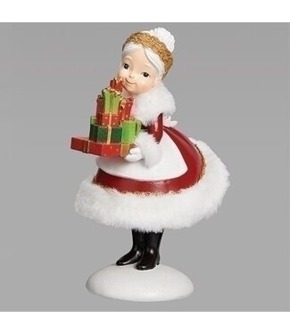 Mrs Claus Serving Gifts 13.25"