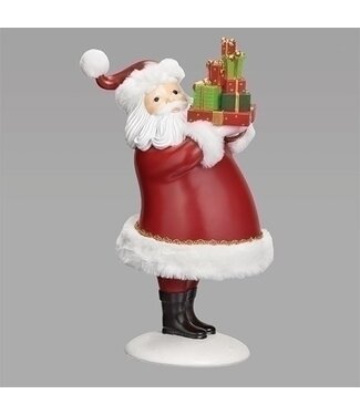 Mr Claus Serving Gifts 17.5"