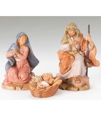 Fontanini 5" SCALE 3 PC SET HOLY FAMILY CENTENNIAL COLLECTION